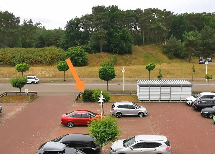 Fewo Wellenreiter Usedom 200 m zum Strand mit Balkon Parkplatz Wlan
